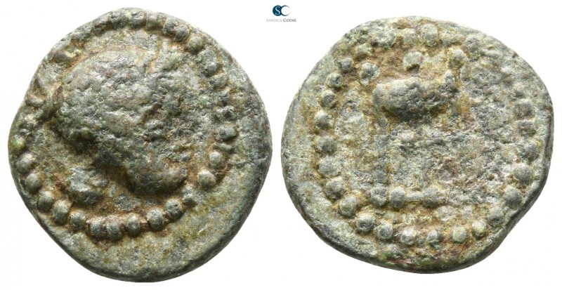 Gaul. Massalia 200-100 BC. 
Bronze Æ

13mm., 2,68g.



good fine
