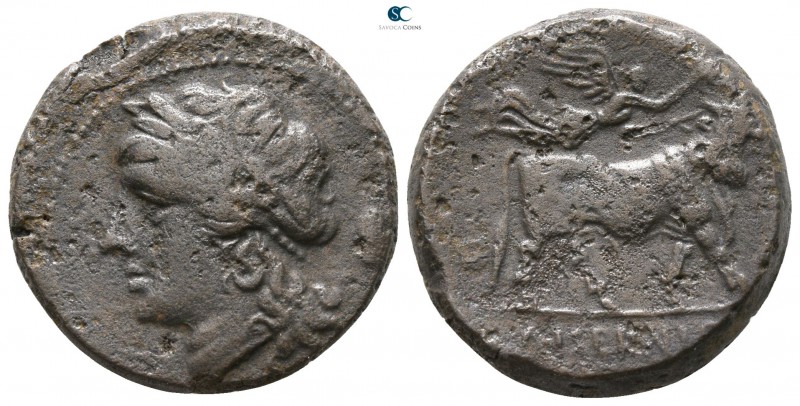 Campania. Neapolis 275-250 BC. 
Bronze Æ

19mm., 7,73g.



very fine