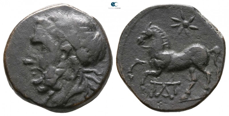 Apulia. Arpi 325-275 BC. 
Bronze Æ

14mm., 3,23g.



very fine