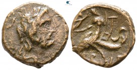 Calabria. Brundisium circa 215 BC. Uncia AE