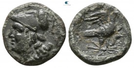 Bruttium. Lokroi Epizephyrioi circa 281-272 BC. Bronze Æ