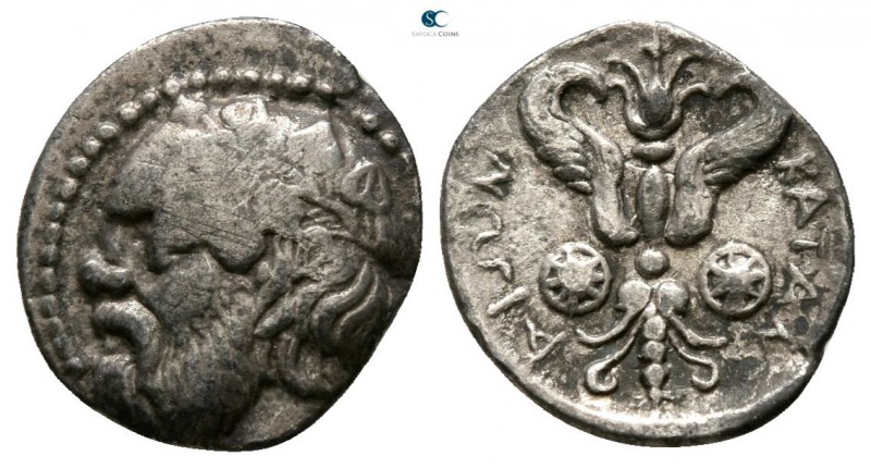 Sicily. Katane circa 415-404 BC. 
Litra AR

10mm., 0,71g.



very fine