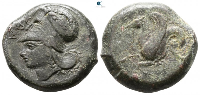 Sicily. Syracuse. Dionysios I 405-367 BC. 
Bronze Æ

20mm., 8,70g.



ver...