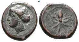 Sicily. Syracuse. Dionysios I 405-367 BC. Tetras Æ