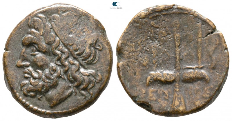 Sicily. Syracuse. Hieron II 275-215 BC. 
Bronze Æ

20mm., 7,04g.



very ...