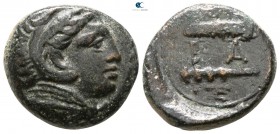 Kings of Macedon. Uncertain mint in Macedon. Alexander III "the Great" 336-323 BC. Struck circa 325-310 BC. Bronze Æ