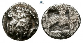 Macedon. Aegae 510-480 BC. Obol AR