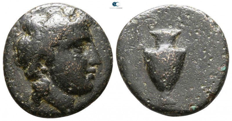 Macedon. Apollonia after 187 BC. 
Bronze Æ

16mm., 4,95g.



very fine