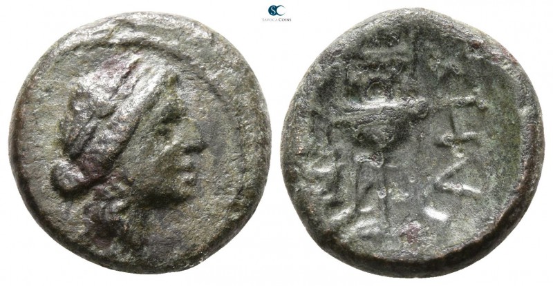 Macedon. Pella circa 187-31 BC. 
Bronze Æ

13mm., 3,48g.



very fine