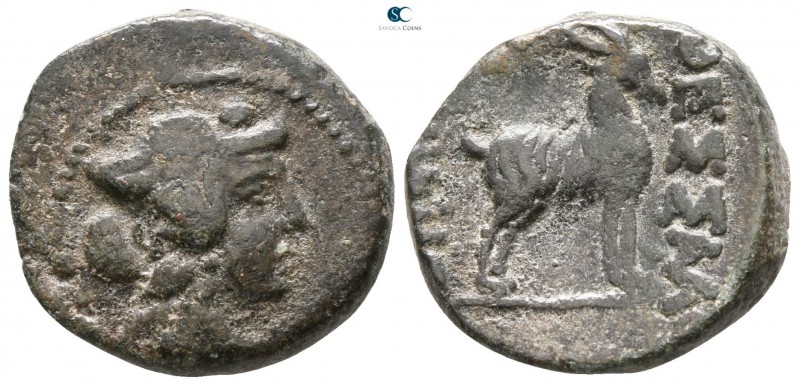 Macedon. Thessalonica circa 187-31 BC. 
Bronze Æ

17mm., 5,09g.



very f...
