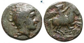 Kings of Elimoitis. Derdas II circa 380 BC. Chalkous Æ