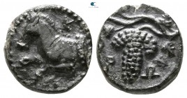 Thrace. Uncertain mint or Maroneia  circa 400-300 BC. Bronze Æ