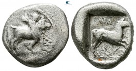 Thessaly. Larissa 460-450 BC. Drachm AR