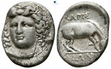 Thessaly. Larissa 356-320 BC. Drachm AR