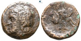 Thessaly. Larissa Kremaste 400-300 BC. Bronze Æ