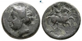 Thessaly. Phalanna circa 400-300 BC. Dichalkon Æ