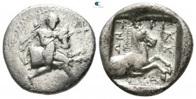 Thessaly. Trikka 440-400 BC. Hemidrachm AR