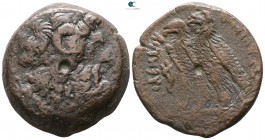 Ptolemaic Kingdom of Egypt. Alexandria. Ptolemy VIII Euergetes II (Physkon) 145-116 BC. Bronze Æ