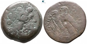 Ptolemaic Kingdom of Egypt. Alexandria. Ptolemy VIII Euergetes II (Physkon) 145-116 BC. Bronze Æ
