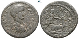 Ionia. Ephesos. Geta as Caesar AD 197-209. Bronze Æ