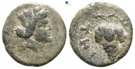 Ionia. Teos. Pseudo-autonomous issue circa 30 BC-AD 276. Bronze Æ