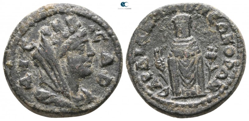 Lydia. Sardeis . Pseudo-autonomous issue AD 198-222. 
Bronze Æ

19mm., 5,04g....