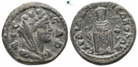 Lydia. Sardeis . Pseudo-autonomous issue AD 198-222. Bronze Æ