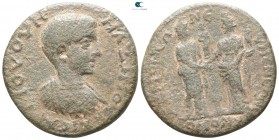 Phrygia. Akmoneia  . Maximus, Caesar AD 236-238. Homonoia with Eumeneia. Bronze Æ