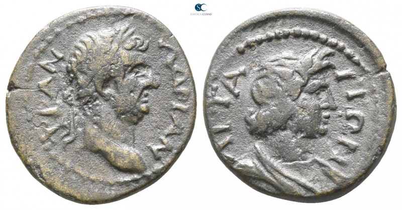Mysia. Attaia. Hadrian AD 117-138. 
Bronze Æ

15mm., 2,49g.



very fine