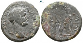 Mysia. Germe. Trajan AD 98-117. ΑΡΤΕΜΙΔΩΡΟΣ ΣΤΡΑΤΗΓΟΣ (Artemidoros, strategos). Bronze Æ
