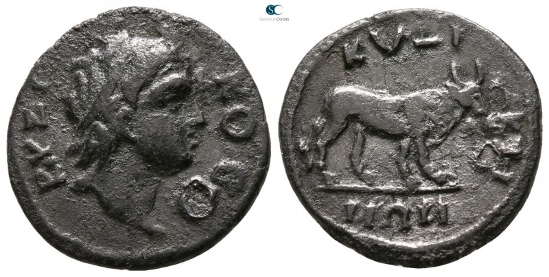 Mysia. Kyzikos. Pseudo-autonomous issue AD 193-235. 
Bronze Æ

17mm., 3,07g....