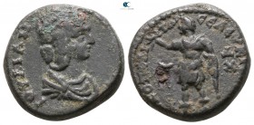Seleucis and Pieria. Nikopolis Seleucidis. Julia Domna, wife of Septimius Severus AD 193-217. Bronze Æ