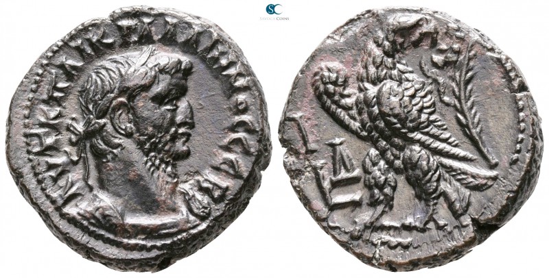 Egypt. Alexandria. Gallienus AD 253-268. 
Billon-Tetradrachm

23mm., 10,73g....