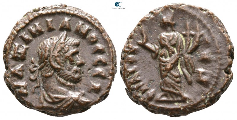 Egypt. Alexandria. Maximianus Herculius AD 286-305. 
Potin Tetradrachm

18mm....