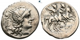 C. Terentius Lucanus. 147 BC. Rome. Denarius AR