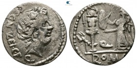 C. Egnatuleius C.f. 97 BC. Rome. Quinarius AR