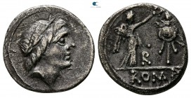 Anonymous 81 BC. Rome. Quinarius AR