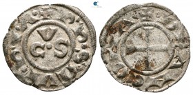 Republic AD 1100-1400. Ancona. Denaro BI