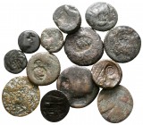 Lot of ca. 13 greek bronze coins / SOLD AS SEEN, NO RETURN! <br><br>fine<br><br>