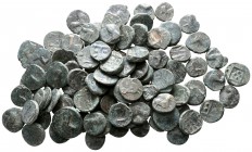 Lot of ca. 100 barbaric imitation bronze coins / SOLD AS SEEN, NO RETURN!<br><br>nearly very fine<br><br>