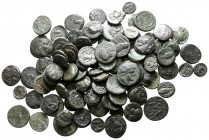 Lot of ca. 100 greek bronze coins / SOLD AS SEEN, NO RETURN!<br><br>very fine<br><br>