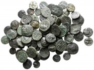 Lot of ca. 87 greek bronze coins / SOLD AS SEEN, NO RETURN!<br><br>very fine<br><br>