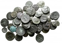 Lot of ca. 50 greek bronze coins / SOLD AS SEEN, NO RETURN!<br><br>very fine<br><br>