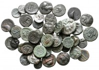 Lot of ca. 48 greek bronze coins / SOLD AS SEEN, NO RETURN!<br><br>very fine<br><br>