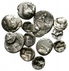 Lot of ca. 14 greek silver fractions / SOLD AS SEEN, NO RETURN!<br><br>fine<br><br>
