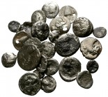Lot of ca. 25 greek silver coins / SOLD AS SEEN, NO RETURN!<br><br>nearly very fine<br><br>
