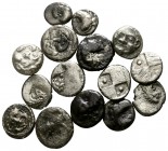 Lot of ca. 15 greek silver coins / SOLD AS SEEN, NO RETURN!<br><br>very fine<br><br>