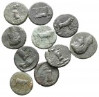 Lot of ca. 10 roman provincial coins / SOLD AS SEEN, NO RETURN!<br><br>very fine<br><br>