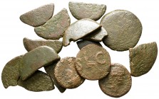 Lot of ca. 16 roman bronze coins / SOLD AS SEEN, NO RETURN! <br><br>fine<br><br>