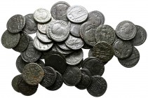 Lot of ca. 50 roman bronze coins / SOLD AS SEEN, NO RETURN!<br><br>very fine<br><br>